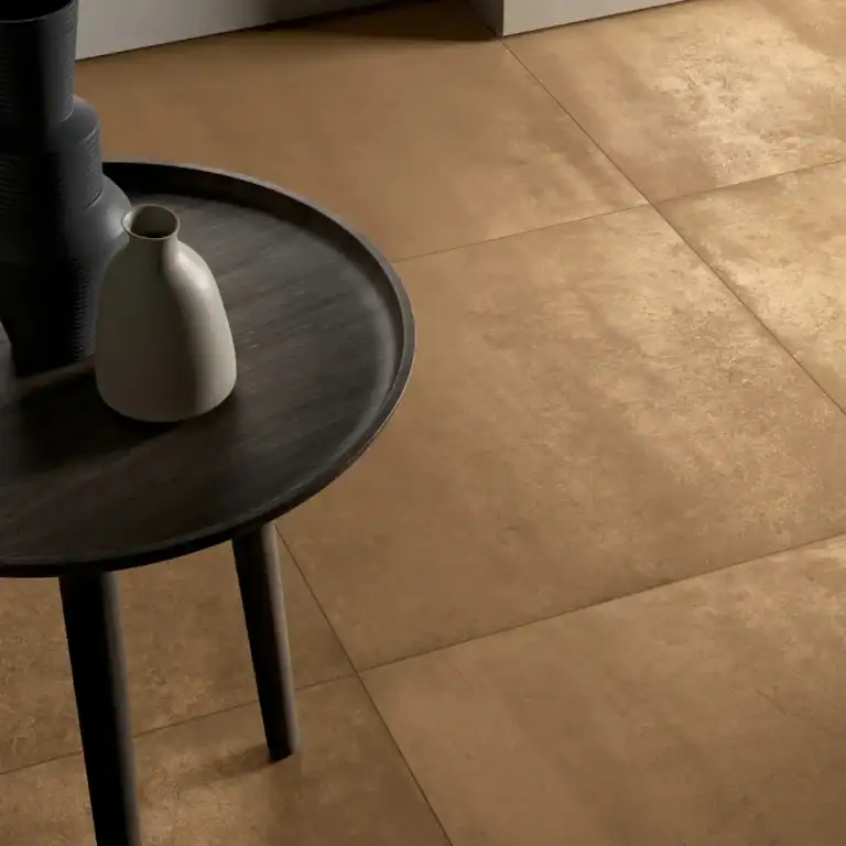 copper metal effect tile