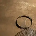 copper metal effect tile