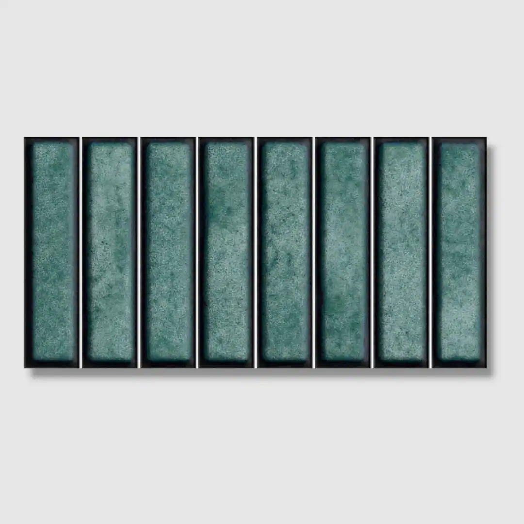 green kit kat tile