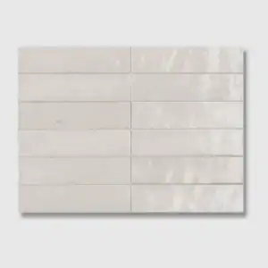 White Handmade Effect Porcelain Small Format Tile