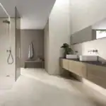 Warm Scandi Floor Tile in Porcelain