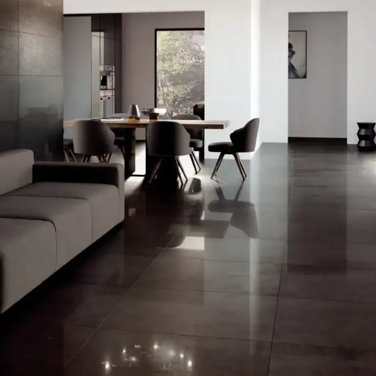 copper metal effect tile