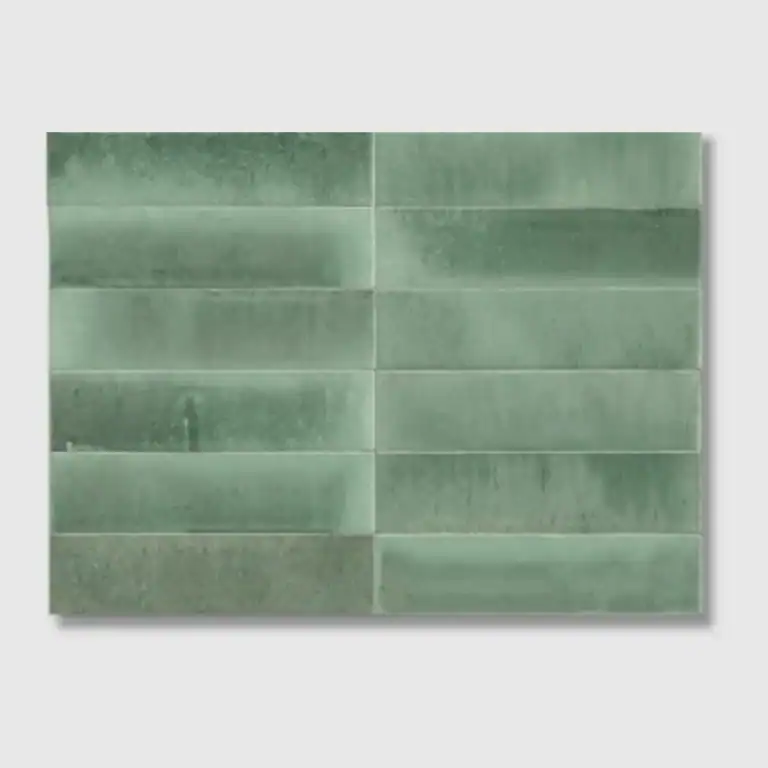 Turquoise Handmade Effect Porcelain Tile