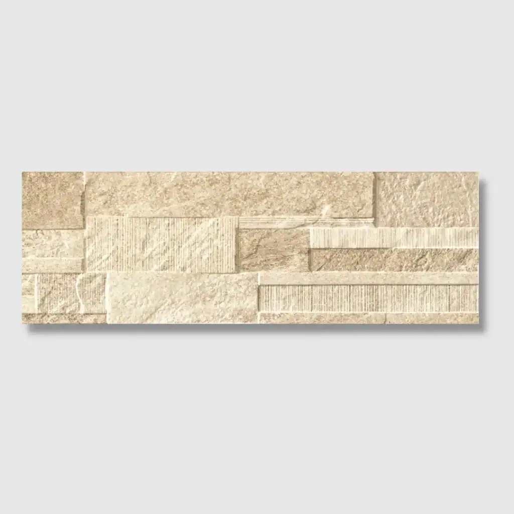 beige split stone tile