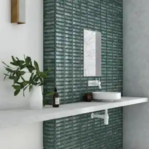green kit kat tile