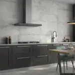 Grey Metal Effect Ceramic Wall Tile