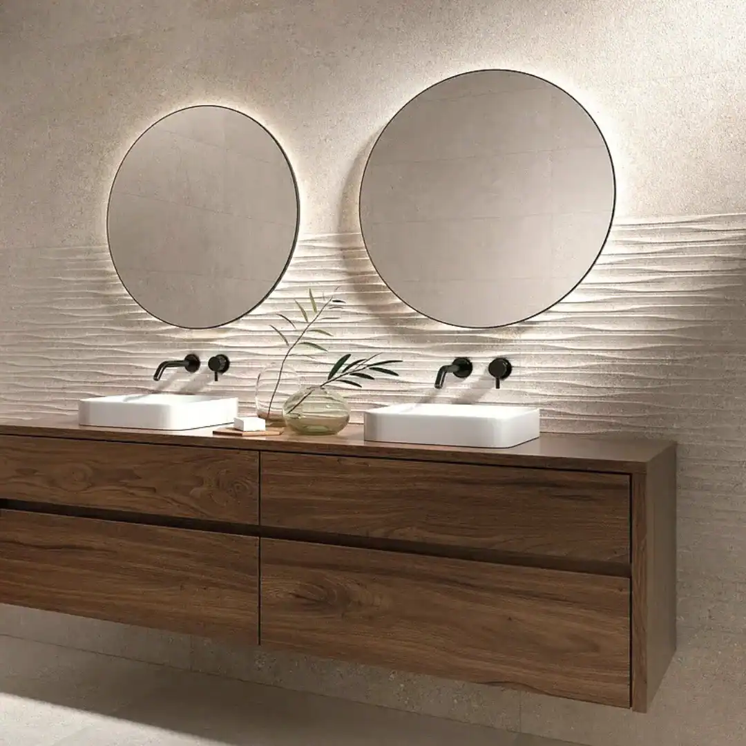 sand wave pattern tile