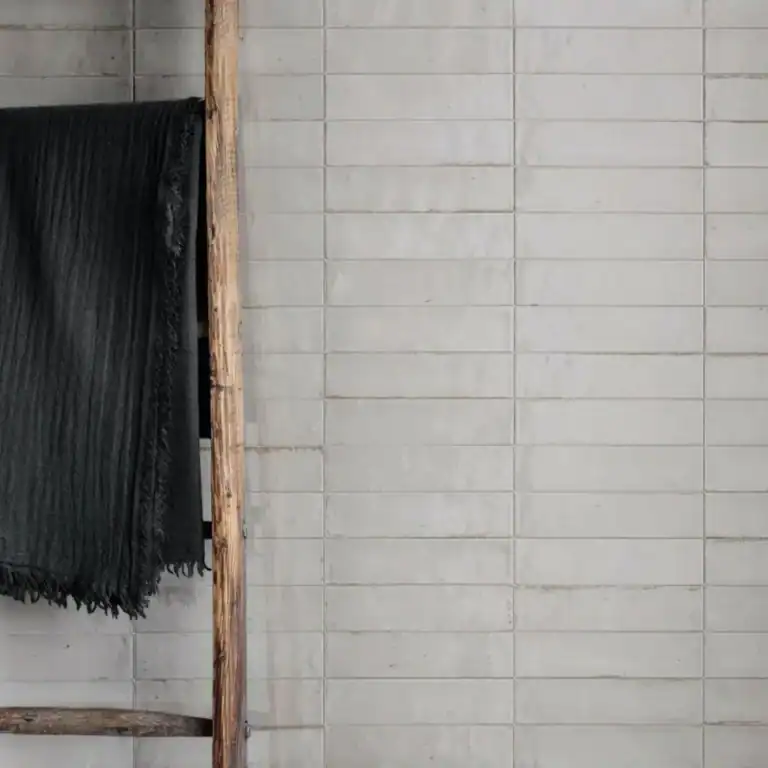 White Handmade Effect Porcelain Small Format Tile