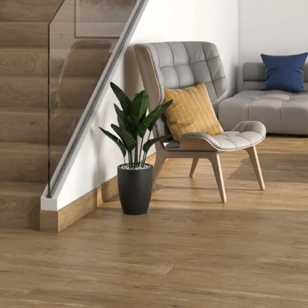 brown wood effect porcelain tile