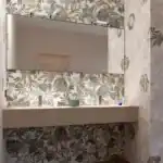 Hexagonal Patterned Leaves Tile