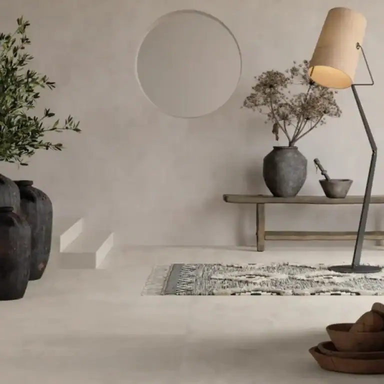 Cream Japandi Porcelain Tile