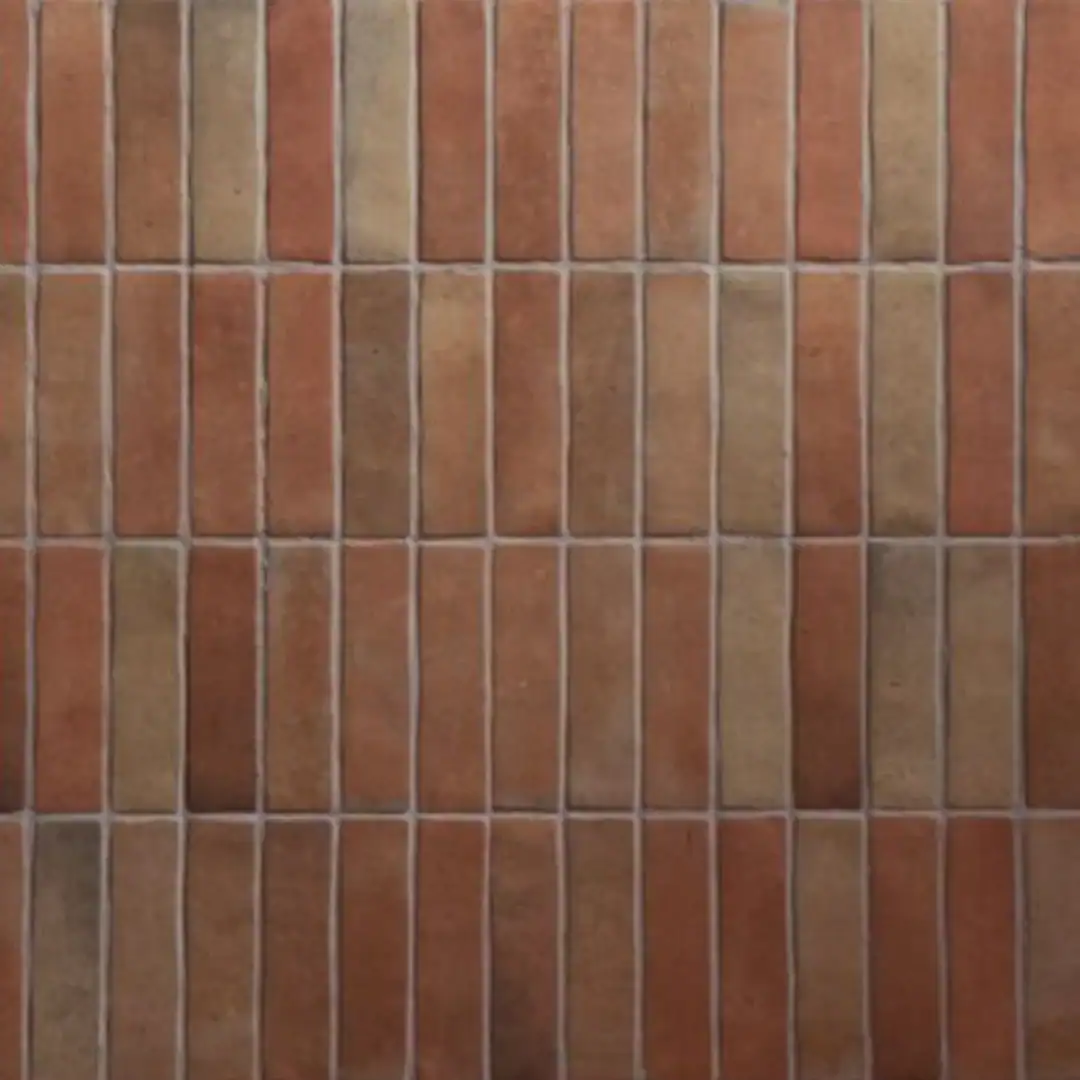 terracotta-effect brick tile