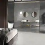 Grey Metal Effect Ceramic Wall Tile