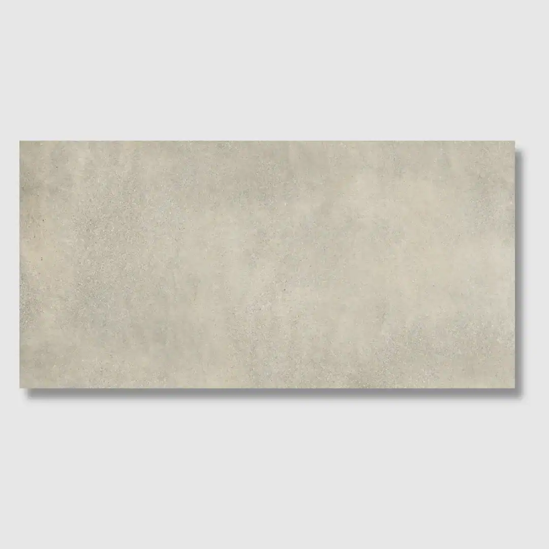 beige industrial concrete effect tile