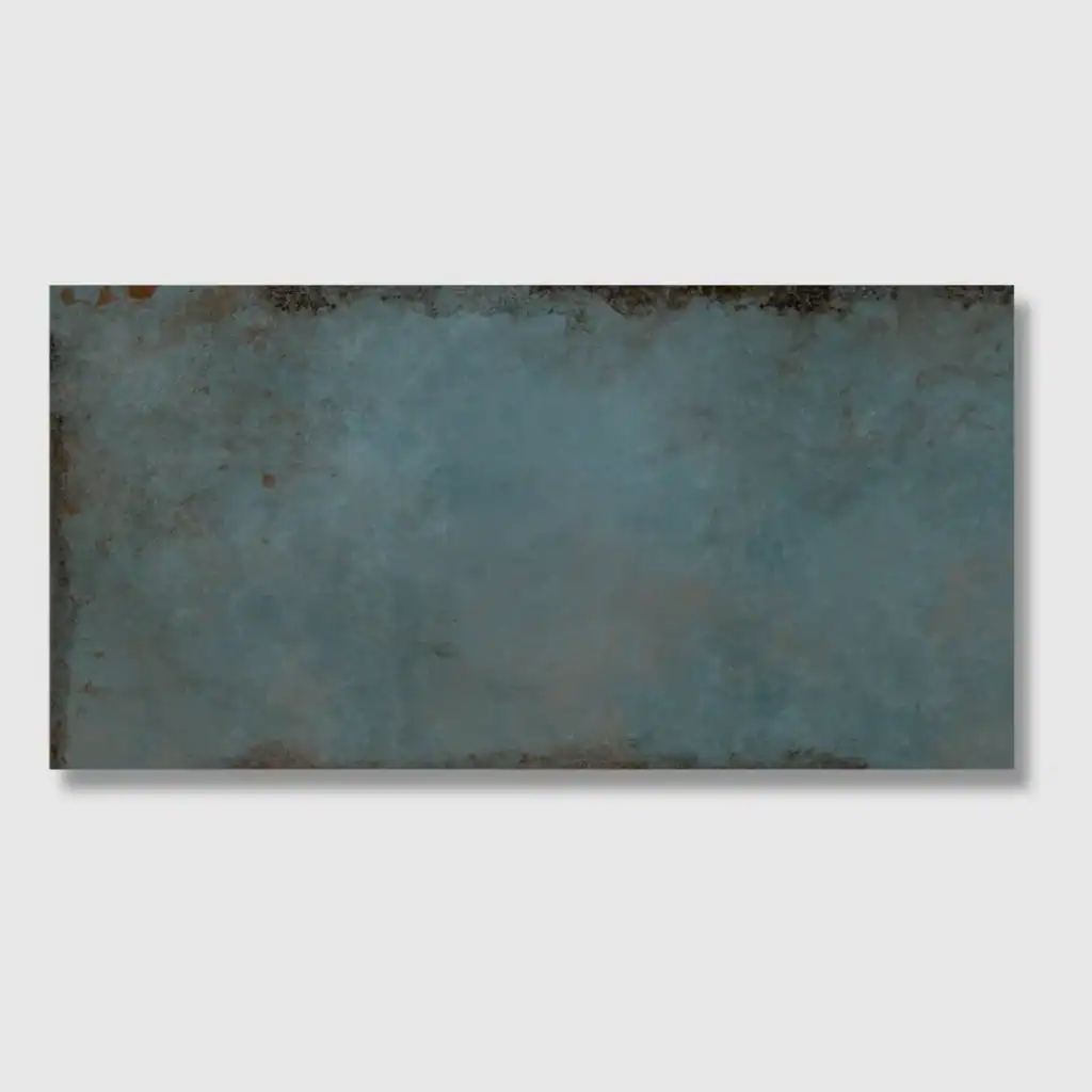 Blue Metal Effect Ceramic Wall Tile