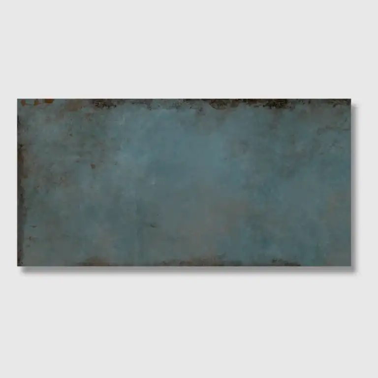 Blue Metal Effect Ceramic Wall Tile