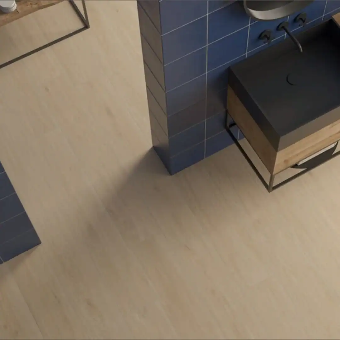 beige wood effect porcelain tile