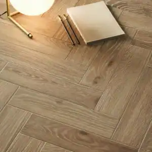 Light Brown Wood Effect Tile