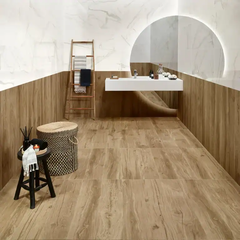 Oak Wood Effect Porcelain Tile