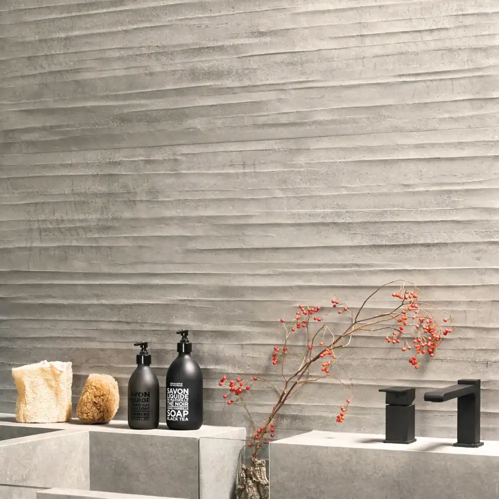 Marseille White Decor wall tile