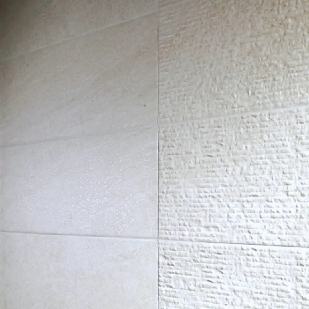 off white stone wall tile