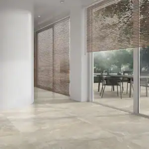 beige veined stone tile