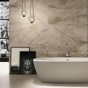 matt marble effect porcelain tile