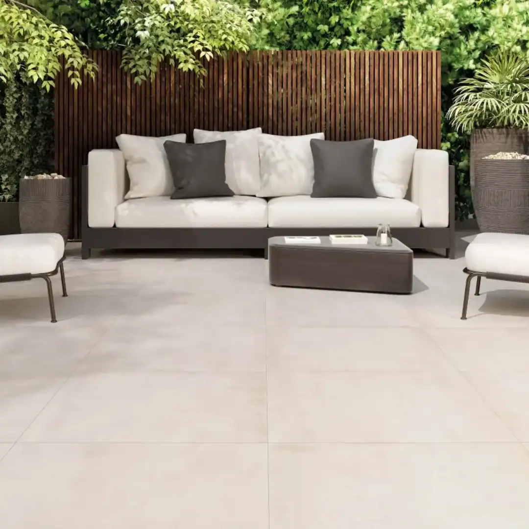 beige porcelain floor tile