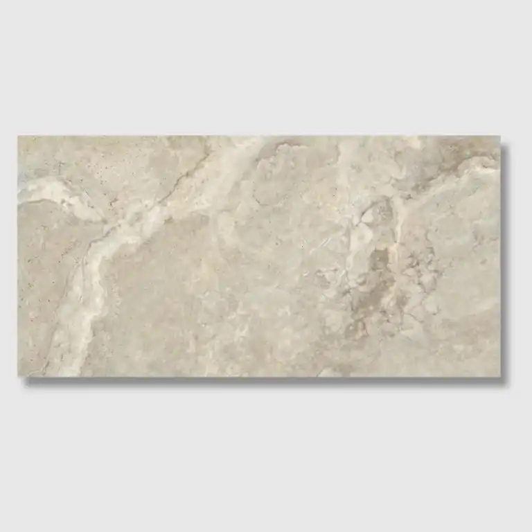beige travertine matt tile