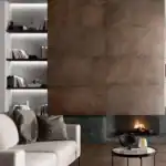 Rust Metal Effect Ceramic Wall Tile