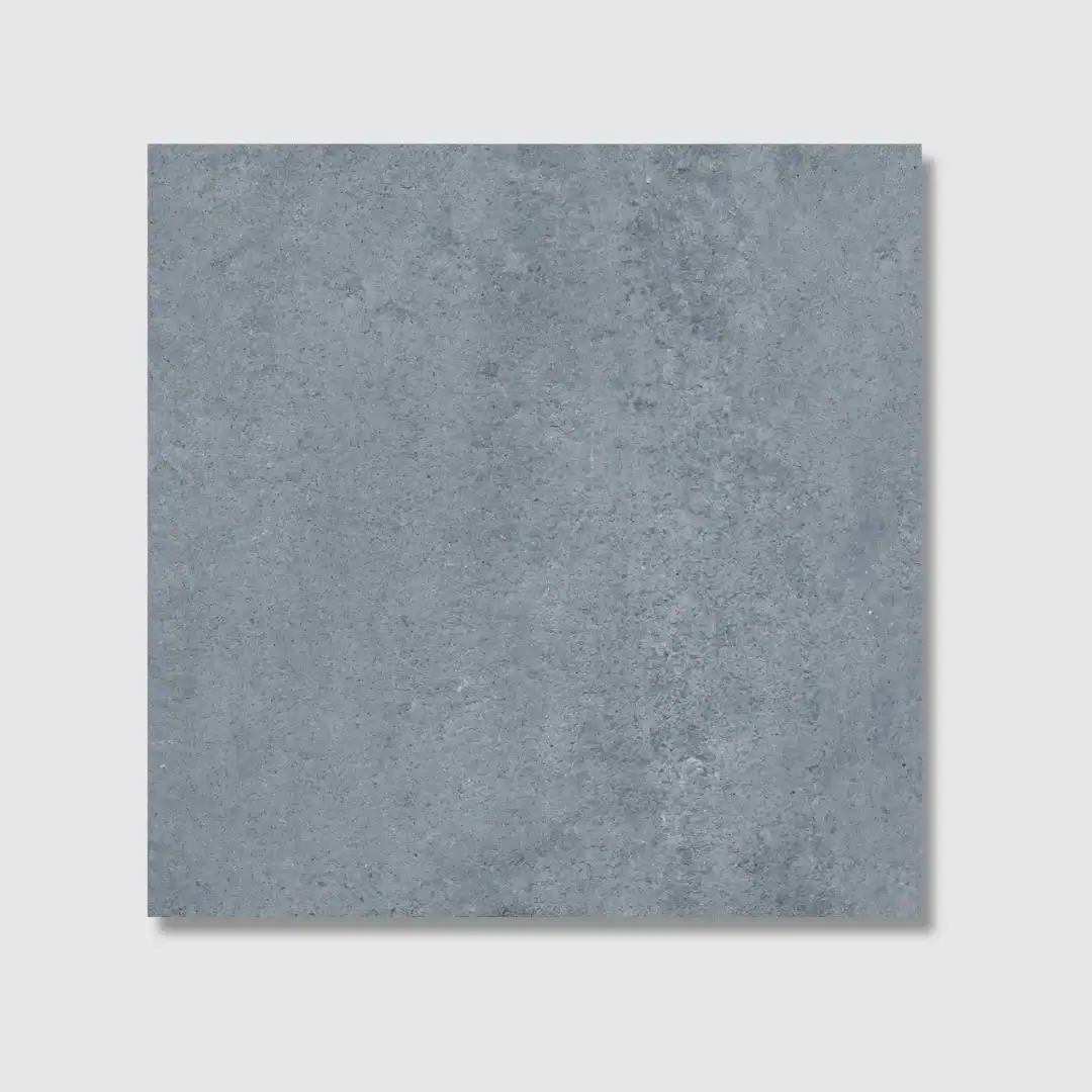 blue concrete effect porcelain tile