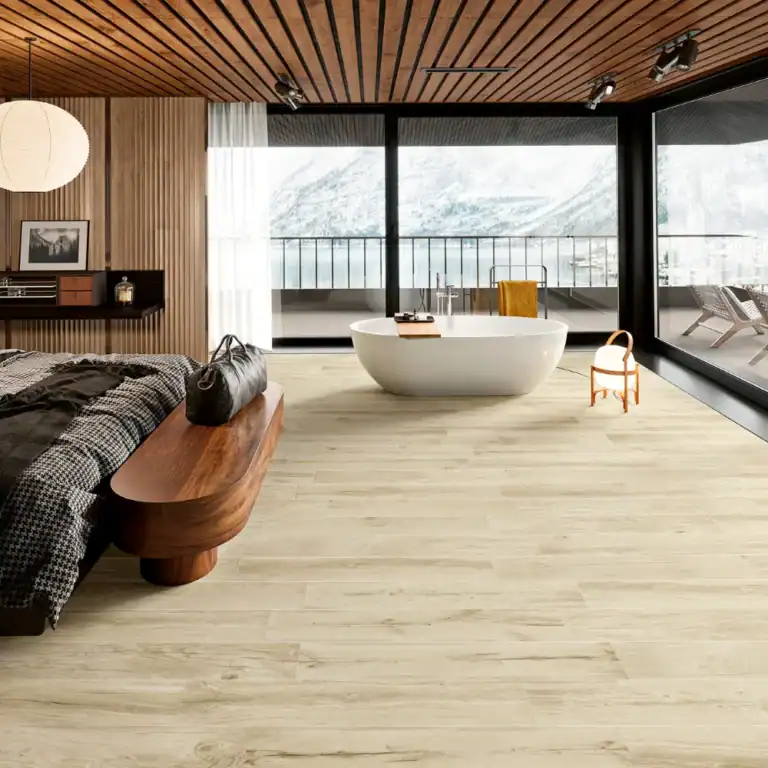 Maple Wood Effect Porcelain Tile