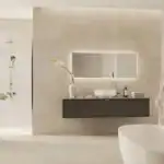 limestone effect cream tile