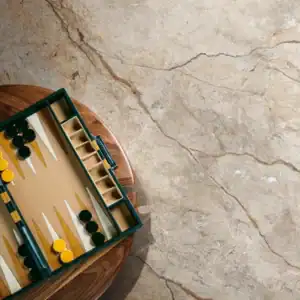 polished marble effect porcelain tile