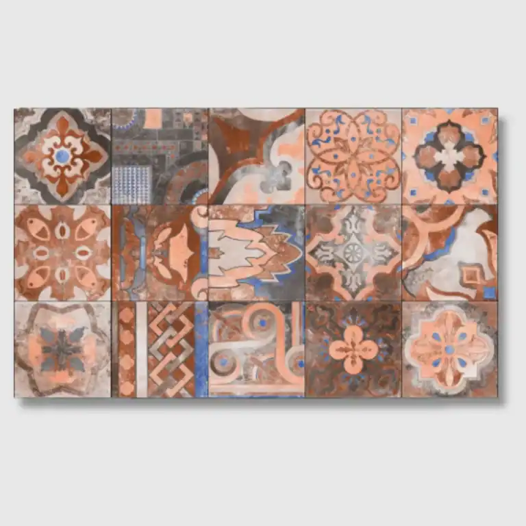 Terracotta Patterned Porcelain Tile
