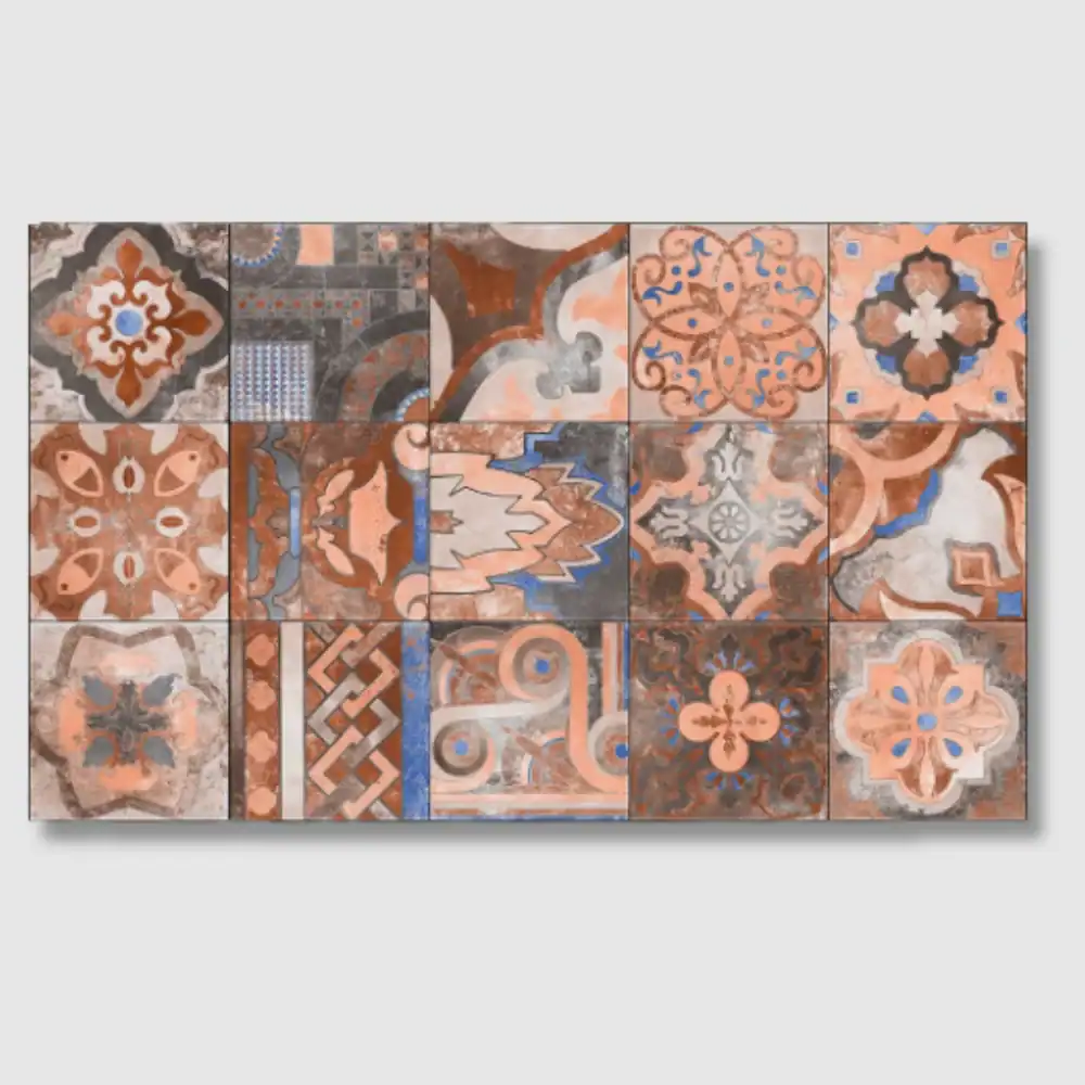 Terracotta Patterned Porcelain Tile