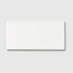 white matt porcelain wall tile