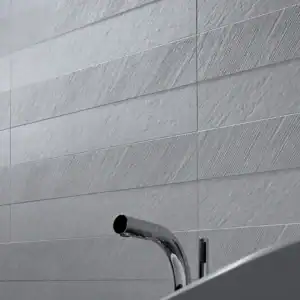 grey ceramic feature wall tile