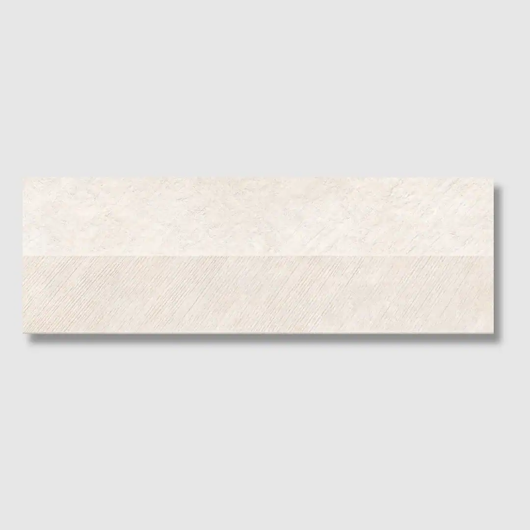 beige ceramic feature wall tile