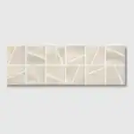 beige patterned ceramic wall tile