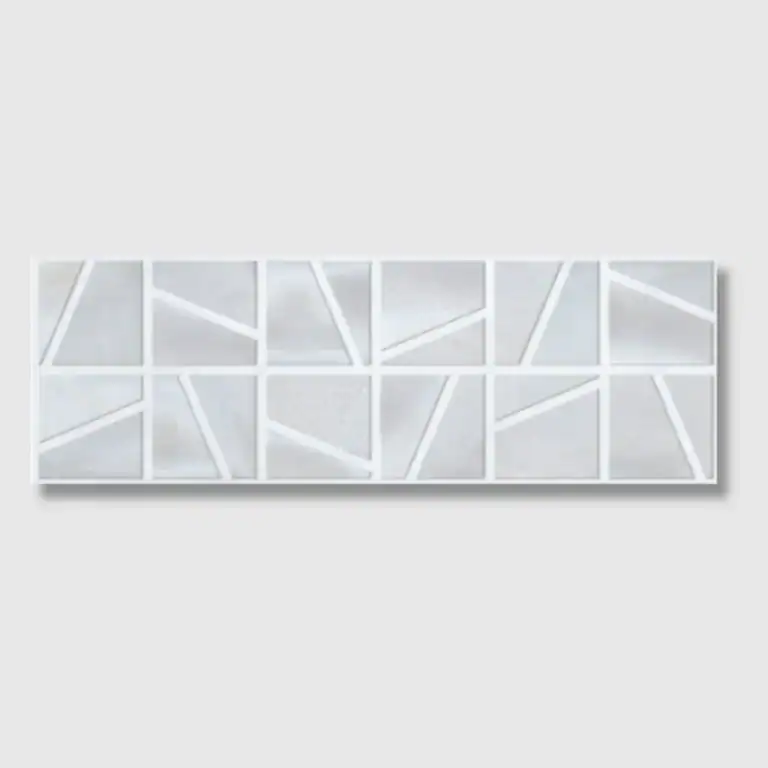 grey patterned ceramic wall tile