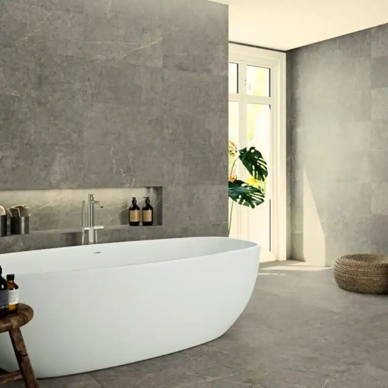 Graphite Stone Effect Tile