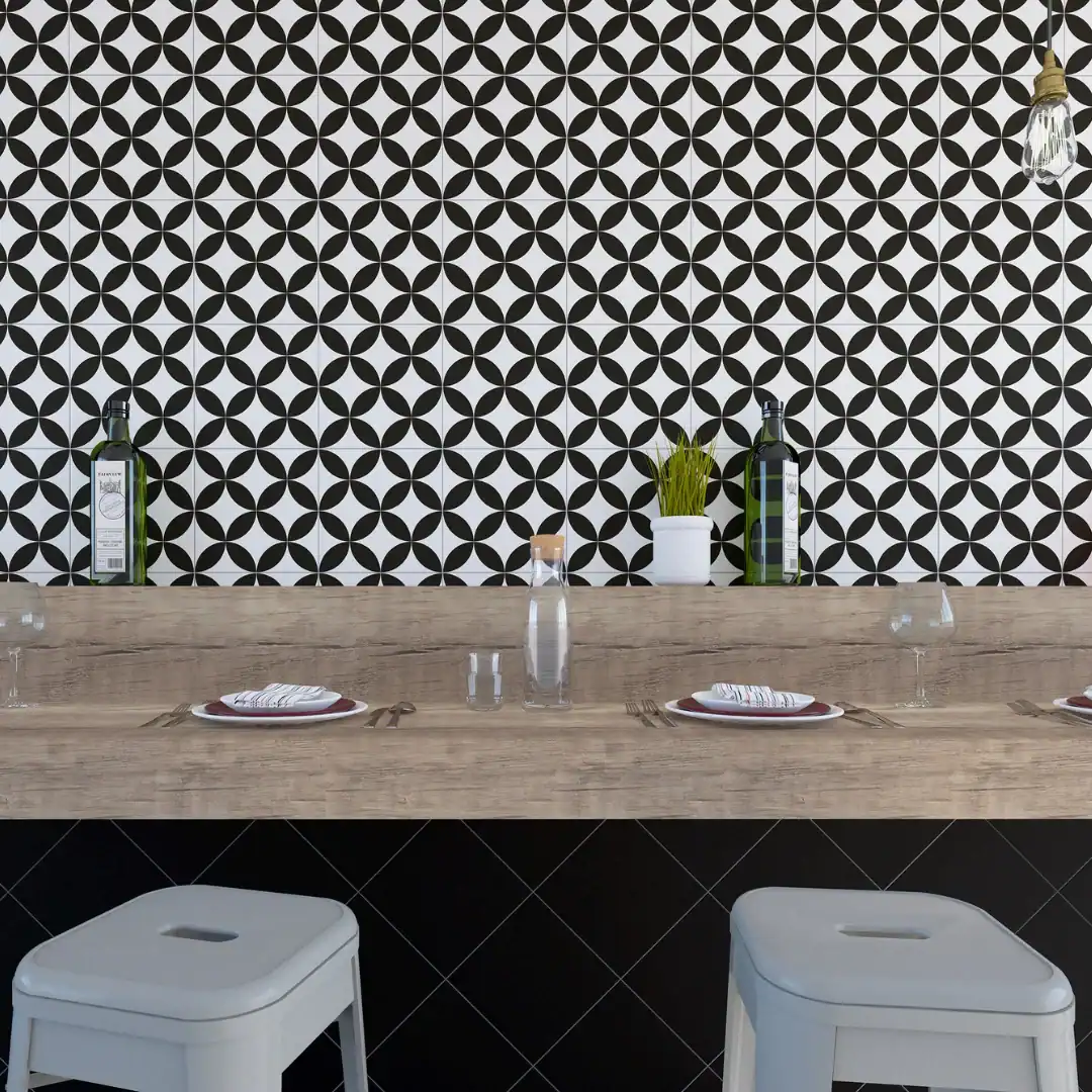 geometric Patterned Tile