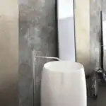 rustic Moroccan patterned tile