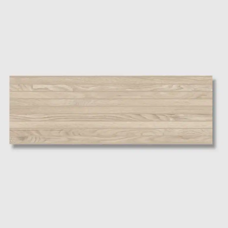 taupe wood effect ceramic wall tile