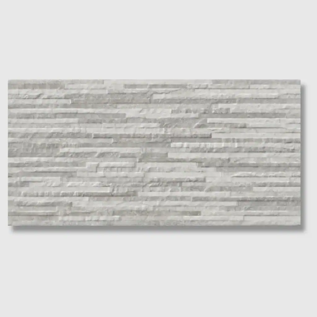 grey stone effect decorative tile