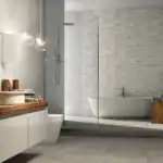 grey stone effect decorative tile