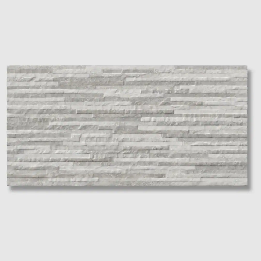 grey stone effect decorative tile