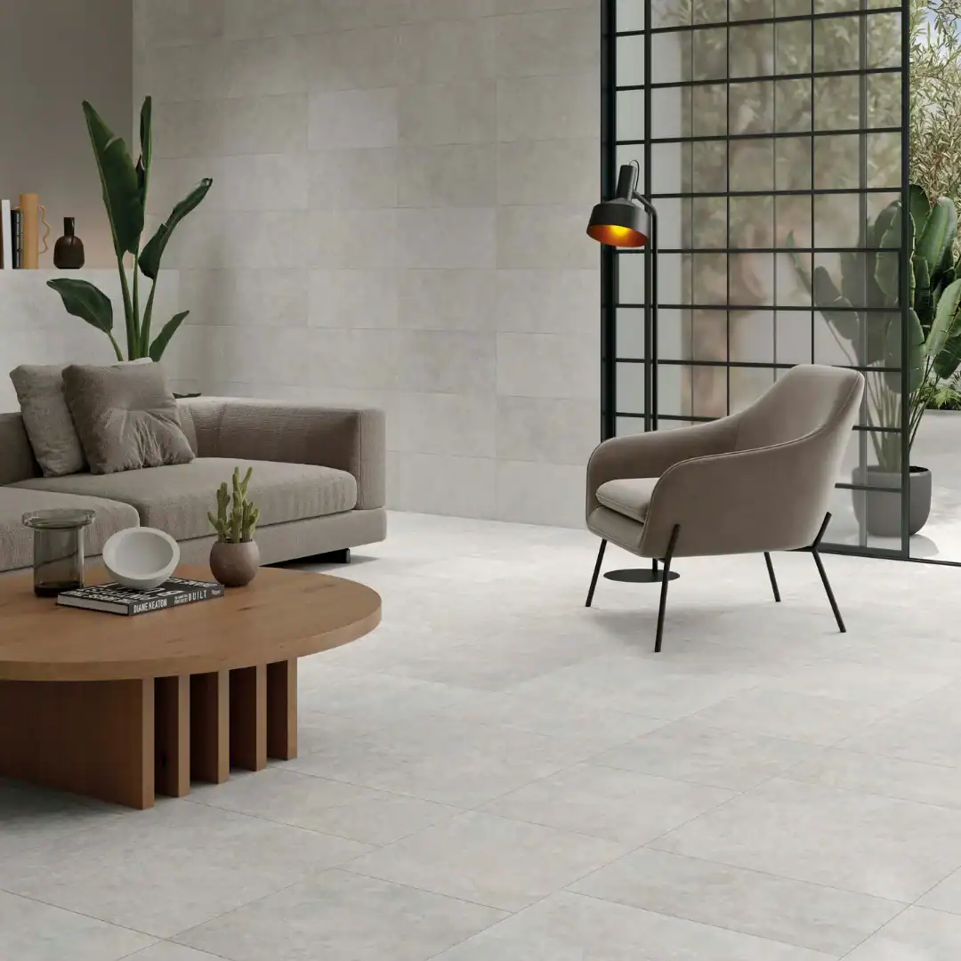 grey stone effect wall tile