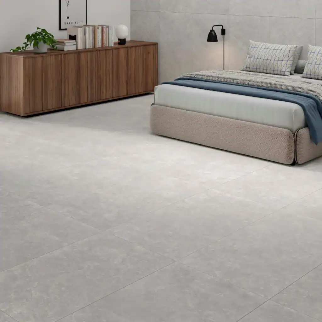 grey stone effect porcelain floor tile